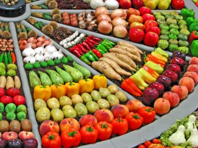 Fruits and vegetables