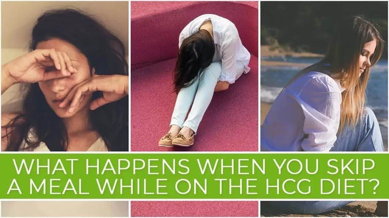 What happens when you skip a meal while on the HCG Diet