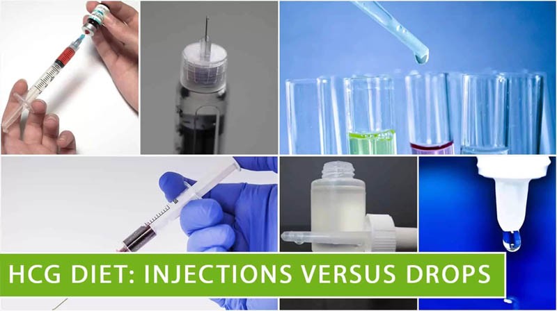 HCG Diet Injections versus drops
