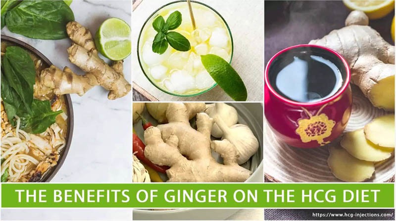 The Benefits of ginger on the HCG Diet