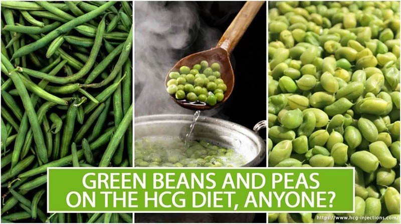 Green Beans and Peas on the HCG Diet, Anyone
