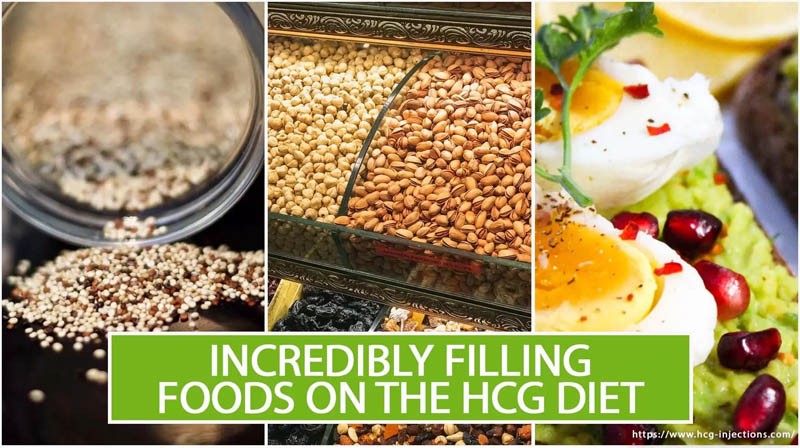 Incredibly Filling Foods on the HCG Diet