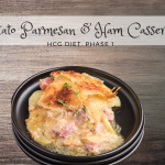 Potato Parmesan and Ham Casserole
